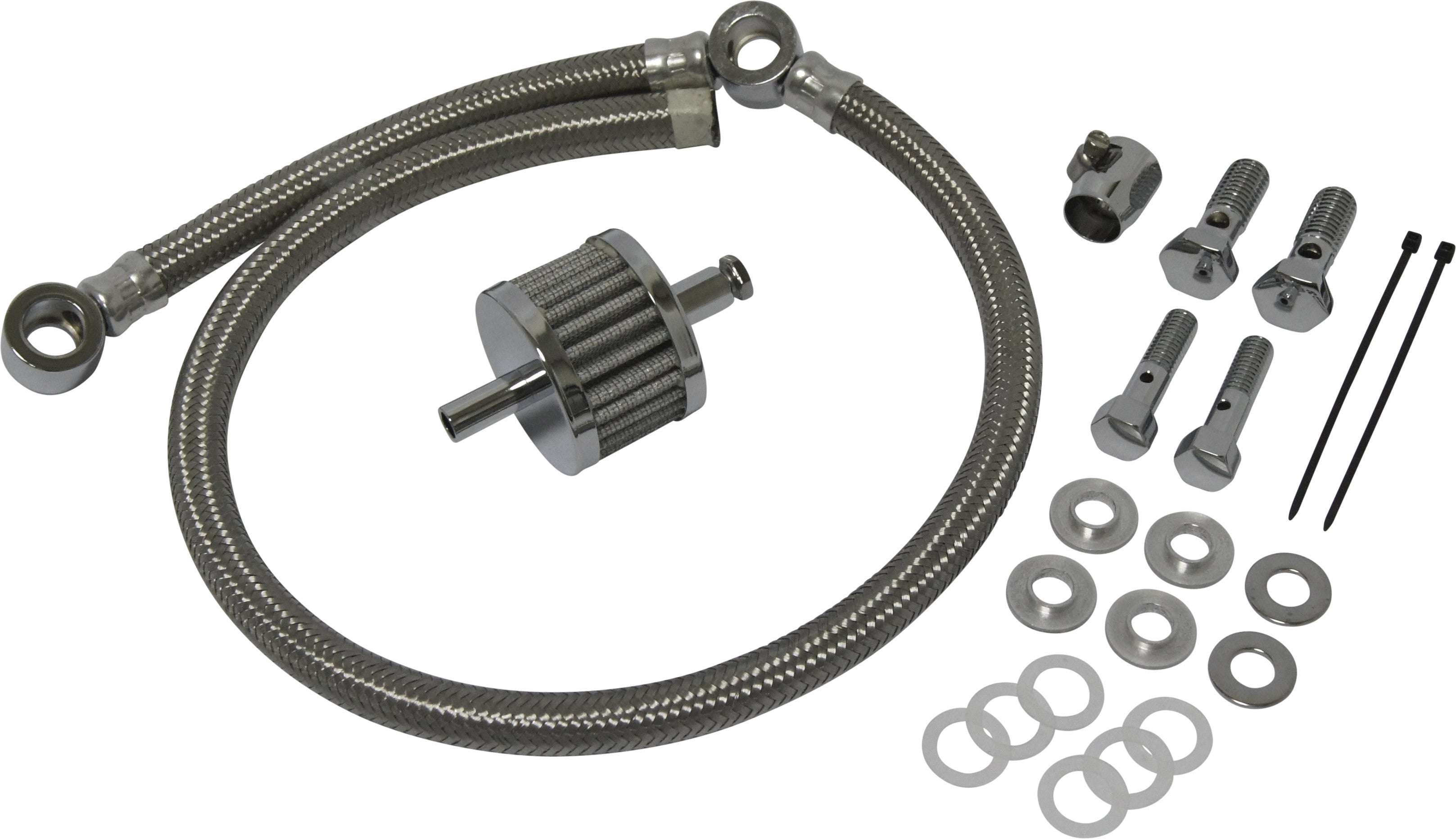 UNIVERSAL BREATHER HOSE KIT 93-16 CUSTOM APPS