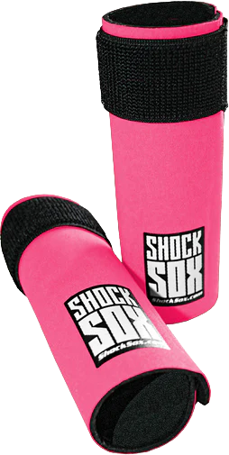 SHOCK SOX 6" PINK UPSIDE DOWN FORKS