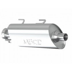 SINGLE SLIP-ON SYSTEM W/ OVAL SPORT MUFFLER CHROME