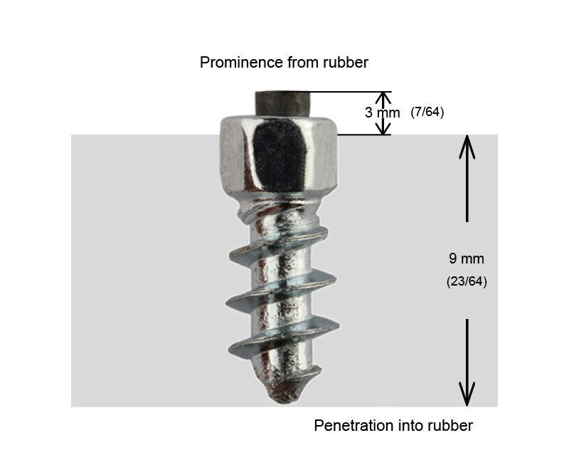 11MM STANDARD SCREW STUDS QTY 24