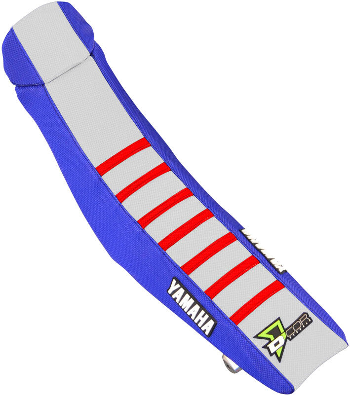 SEAT COVER BLU/WHT/RED YZ 450