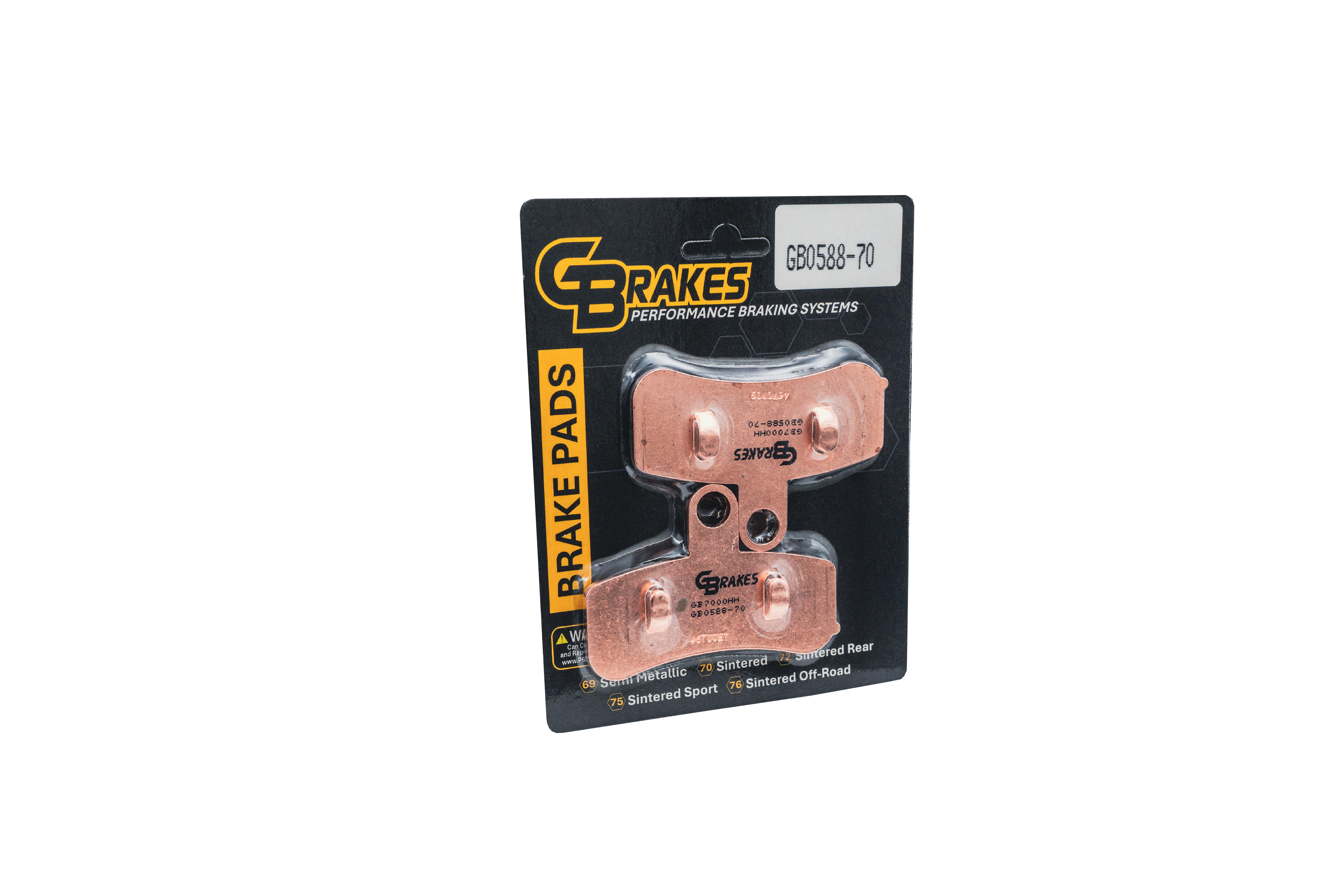 BRAKE PADS HH SINTERED FRONT