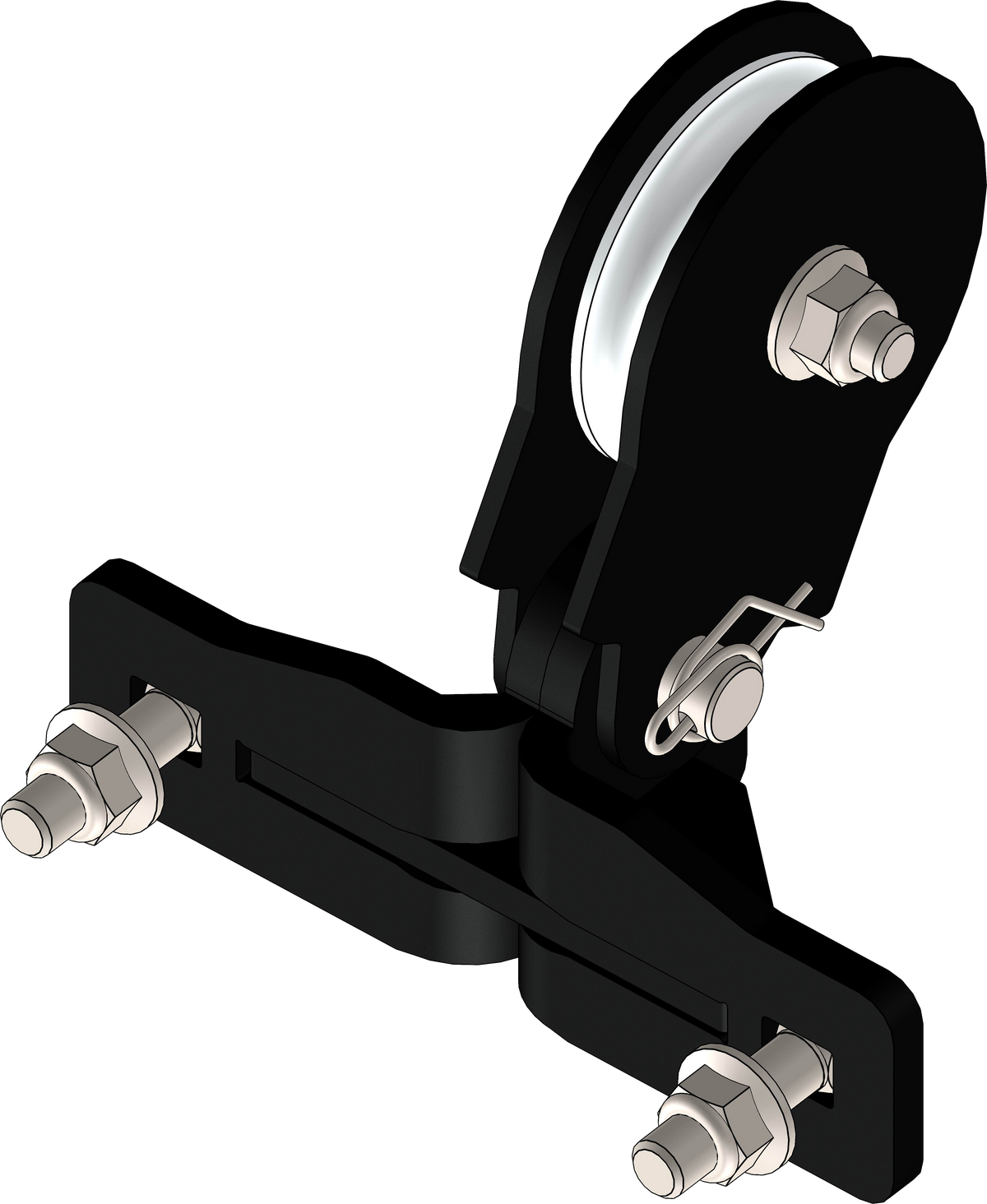 QUICK PLOW PULLEY-STEEL CABLE