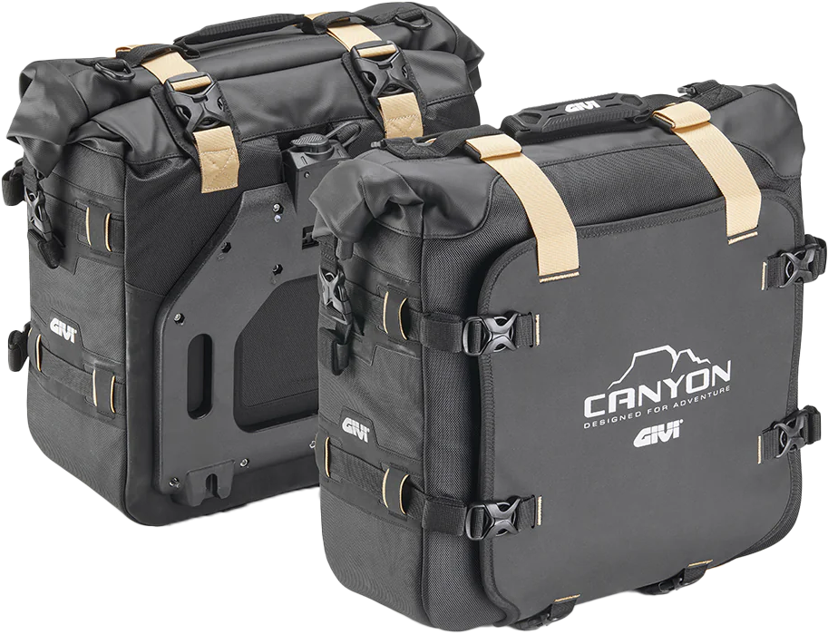 CANYON ADV SADDLEBAGS 25L EA BLACK