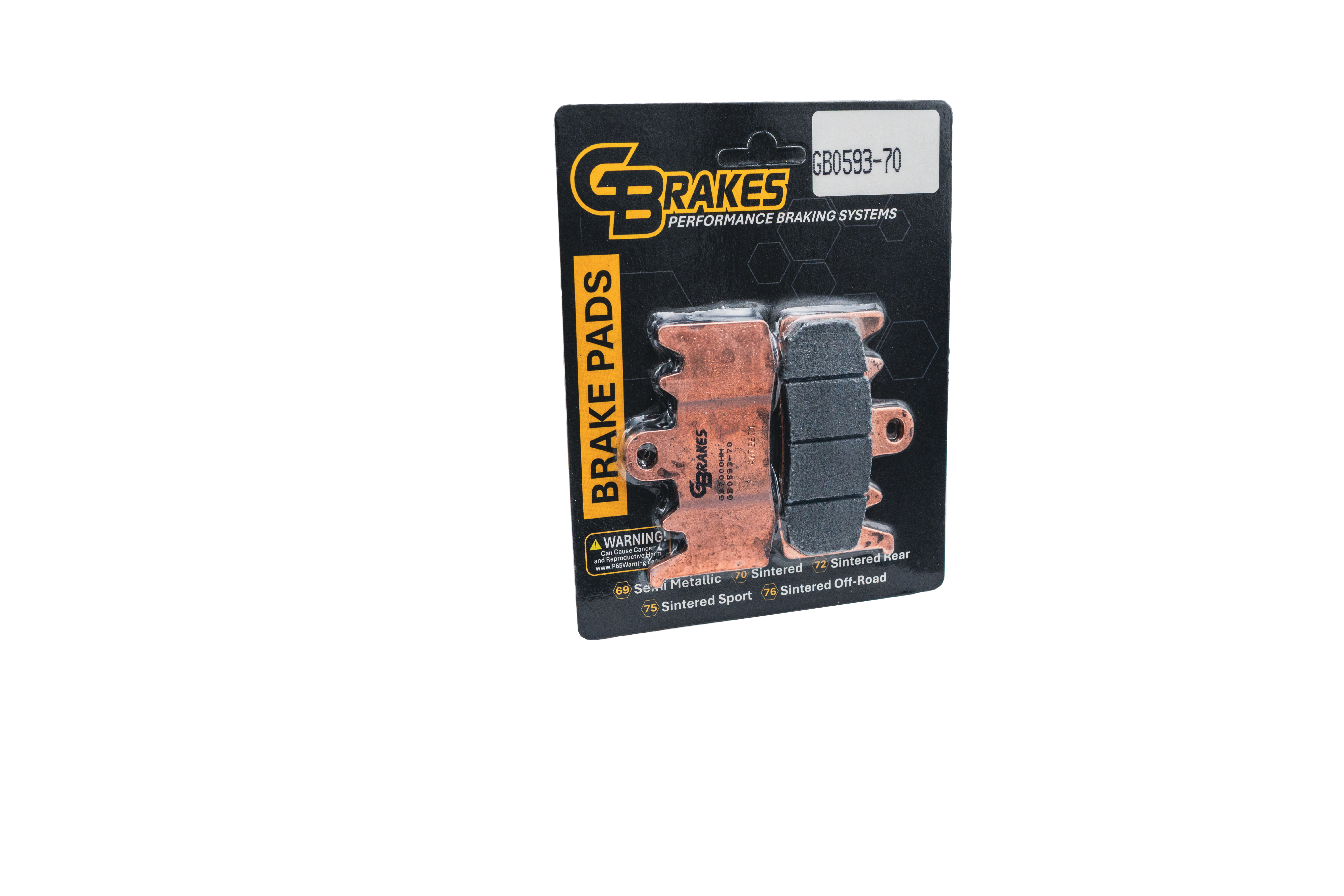 BRAKE PADS SINTERED