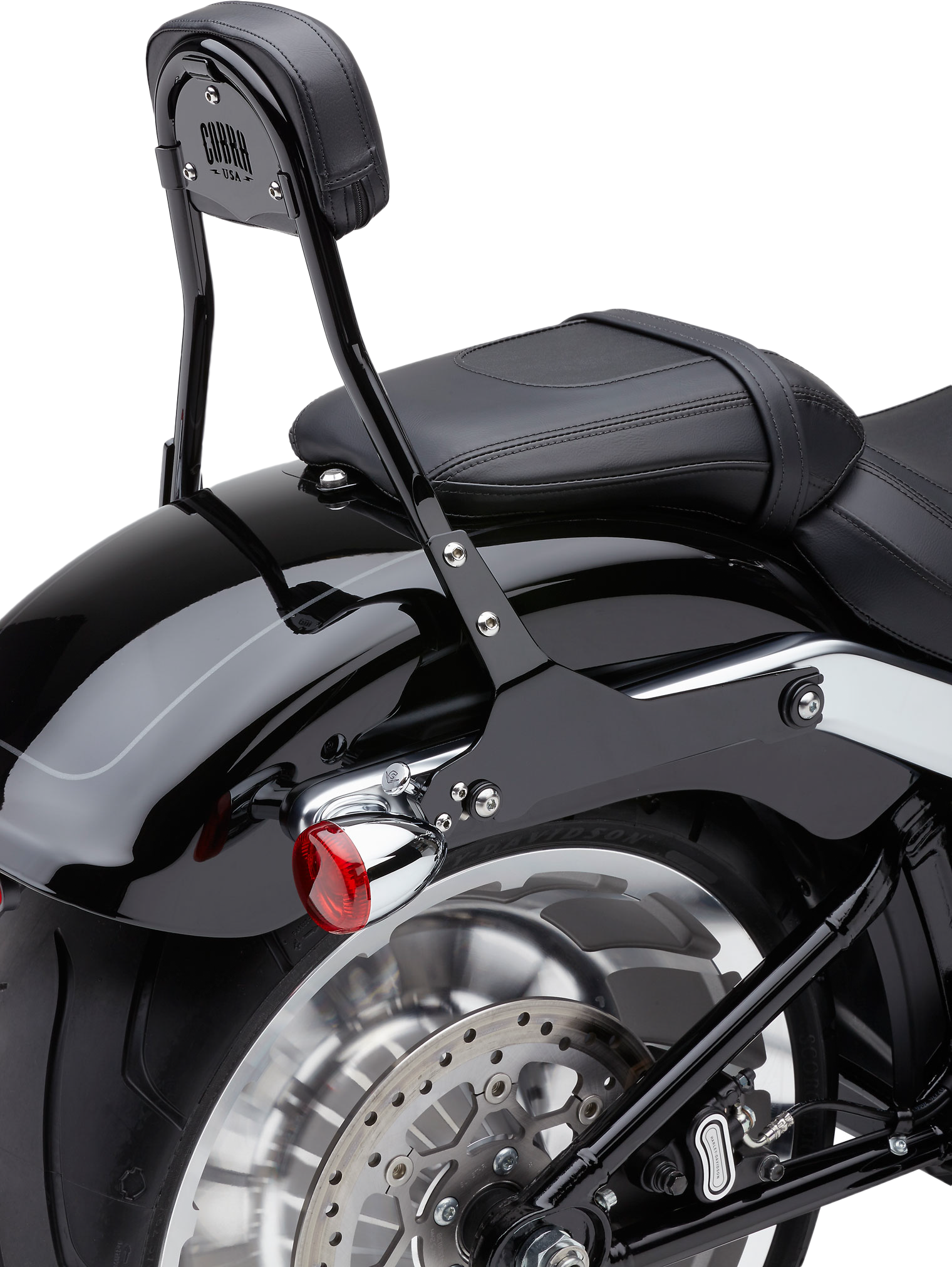 DETACHABLE BACKREST ROUND BLACK FLFB/S FXBR/S 18-22