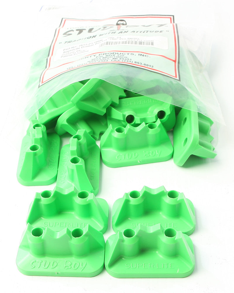 SUPER-LITE PRO SERIES DOUBLE BACKERS .75" 24/PK GREEN