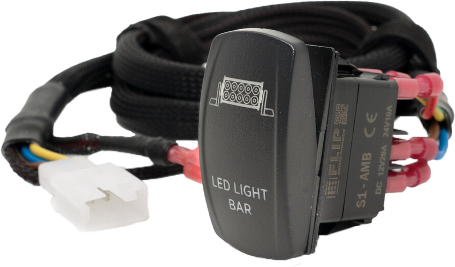 EZ HARNESS PRO ROCKER SWITCH WITH CONNECTOR LIGHT BAR