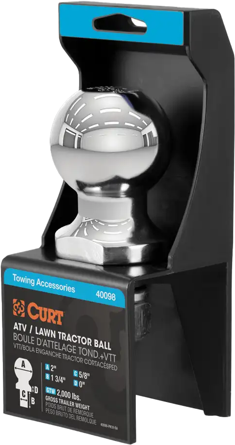2" ATV BALL PACKAGED
