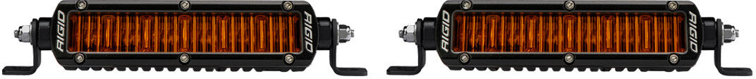 SR SERIES SAE 6" AMBER PRO LIGHTBAR PAIR
