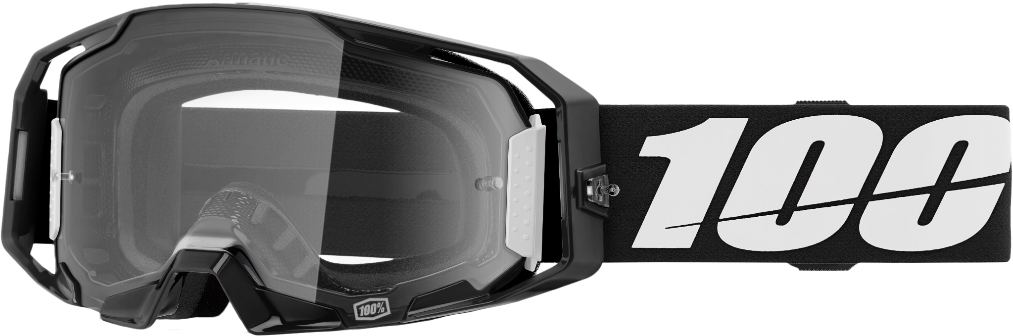 ARMATIC GOGGLE BLACK CLEAR LENS