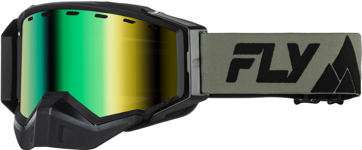ZONE ELITE SNW GREEN W/GREEN MIRROR/AMBER LENS
