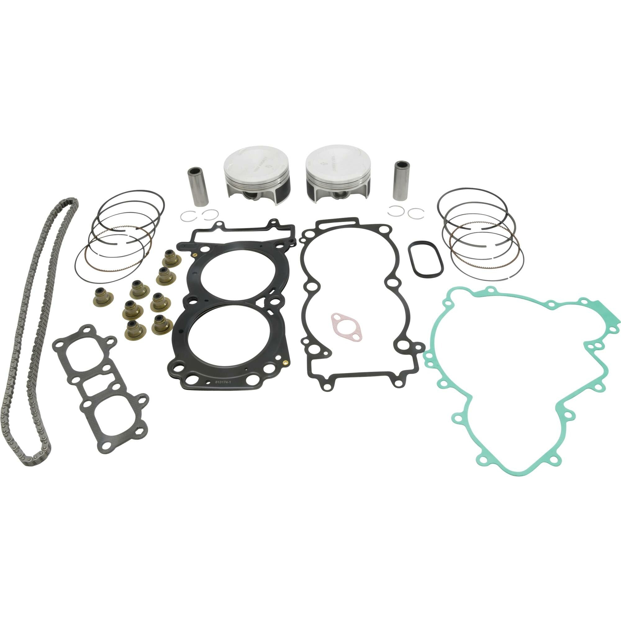 TOP END KIT FORGED 92.95/STD 9.0:1 POL