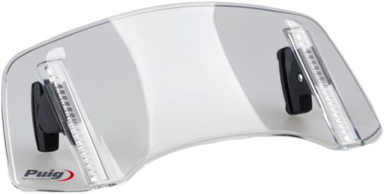 MULTI-ADJUSTABLE VISOR 2.0 FIXED SCREW SMOKE 300X130MM