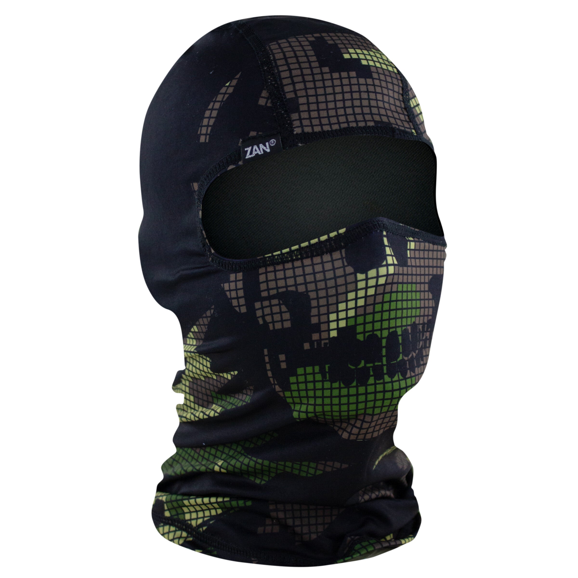 POLYESTER BALACLAVA DIGI WOODLAND CAMO SKULL