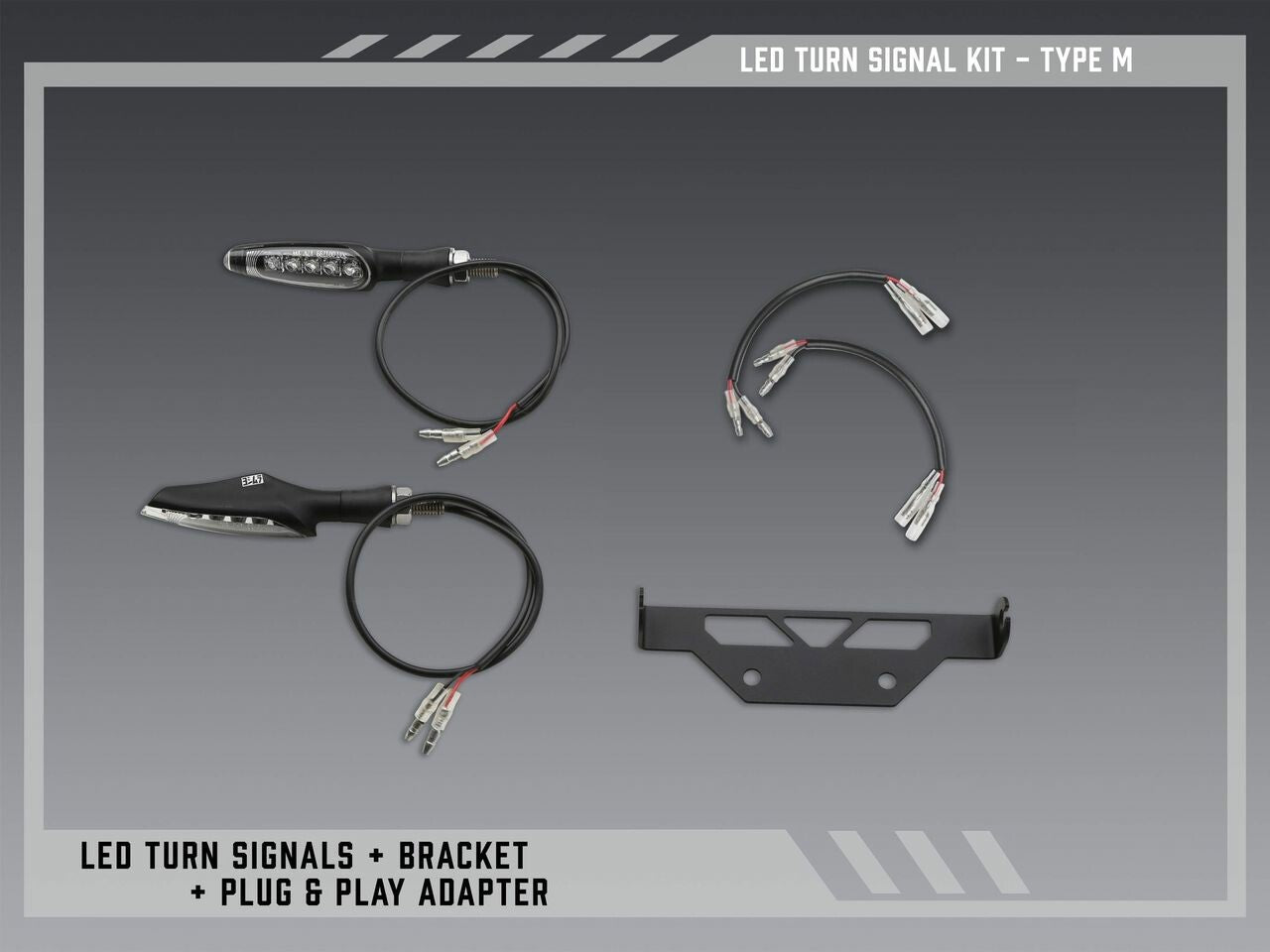 FE V2 STND LED TURN SIG KIT M