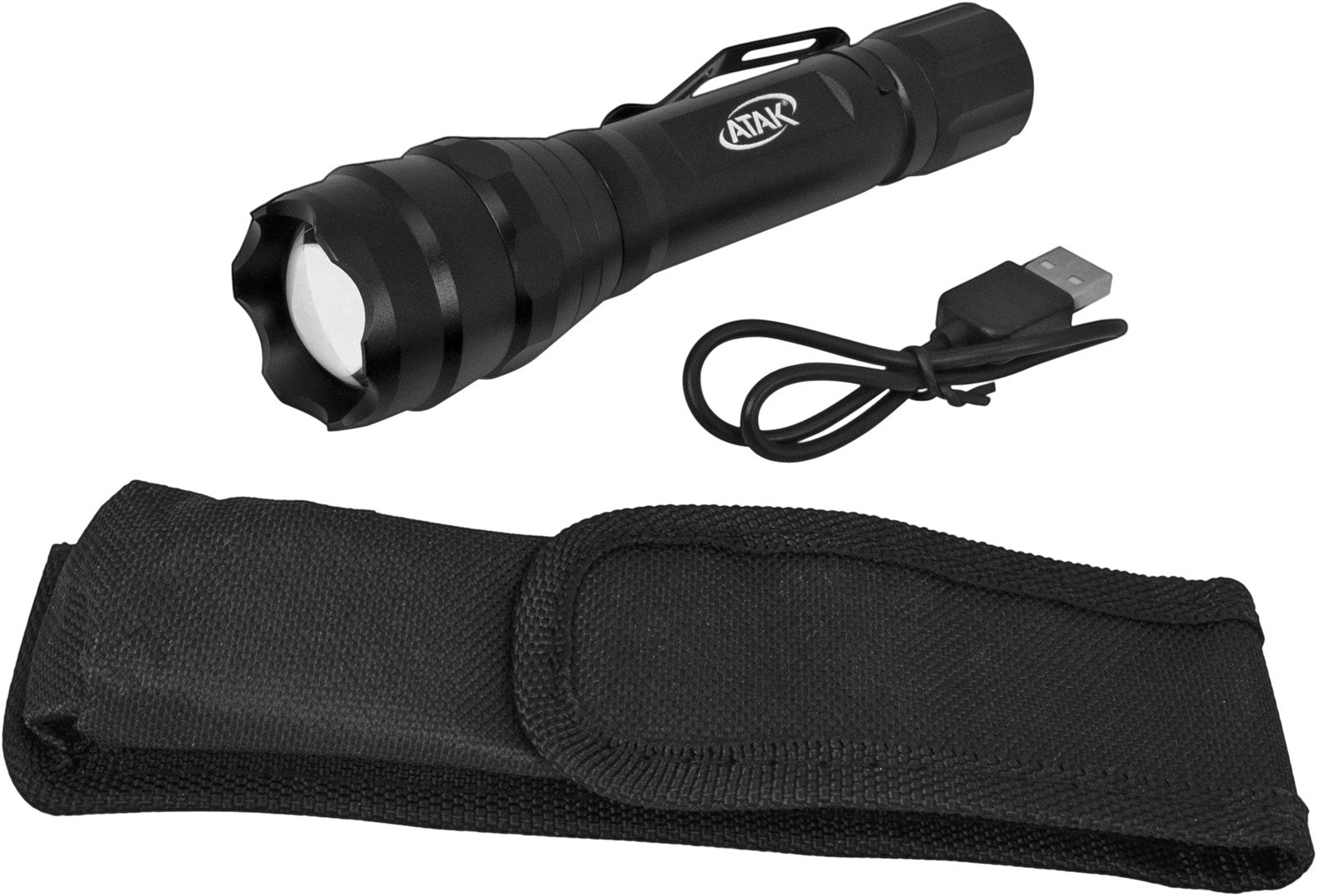 FLASHLIGHT 320 LUMEN RECHARGEABLE
