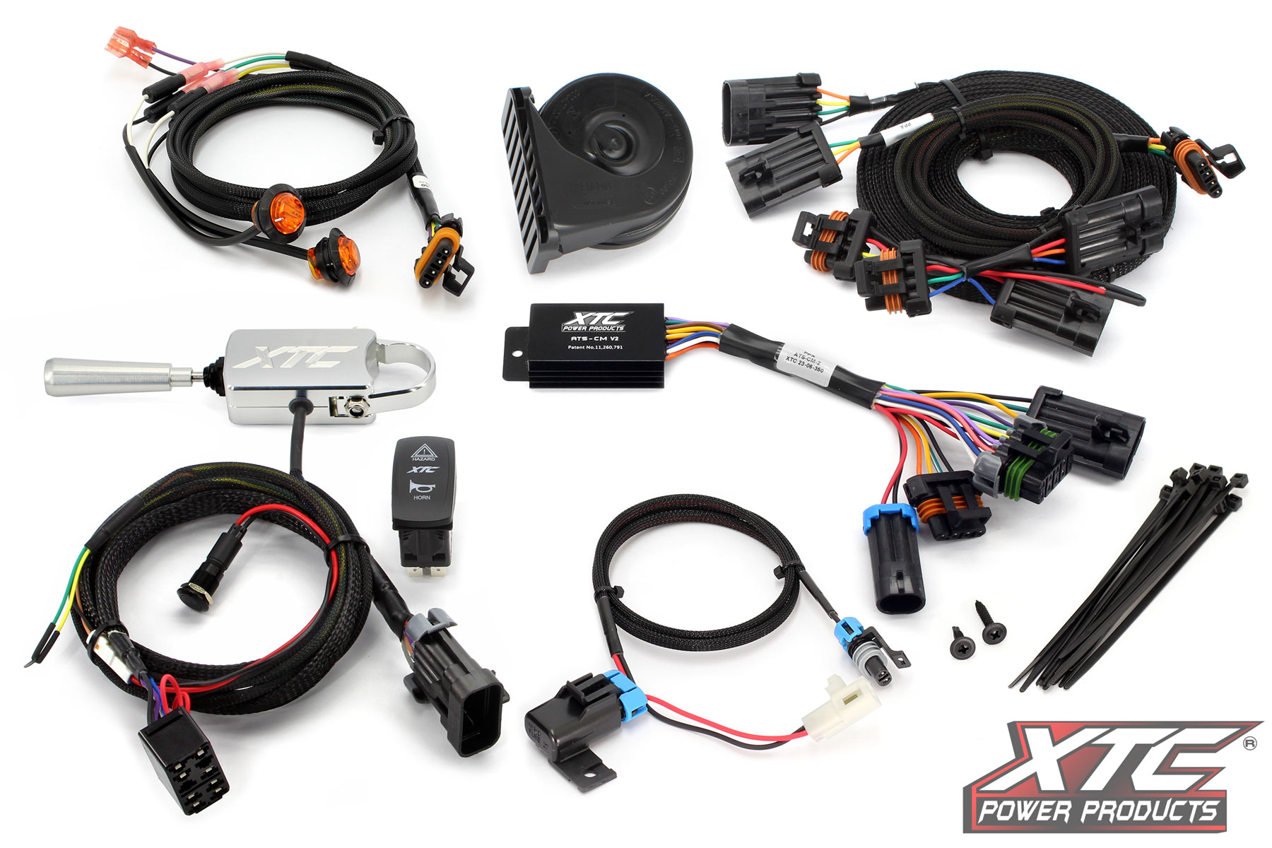 AUTO TURN SIGNAL KIT W/ BILLET COLUMN LEVER CAN