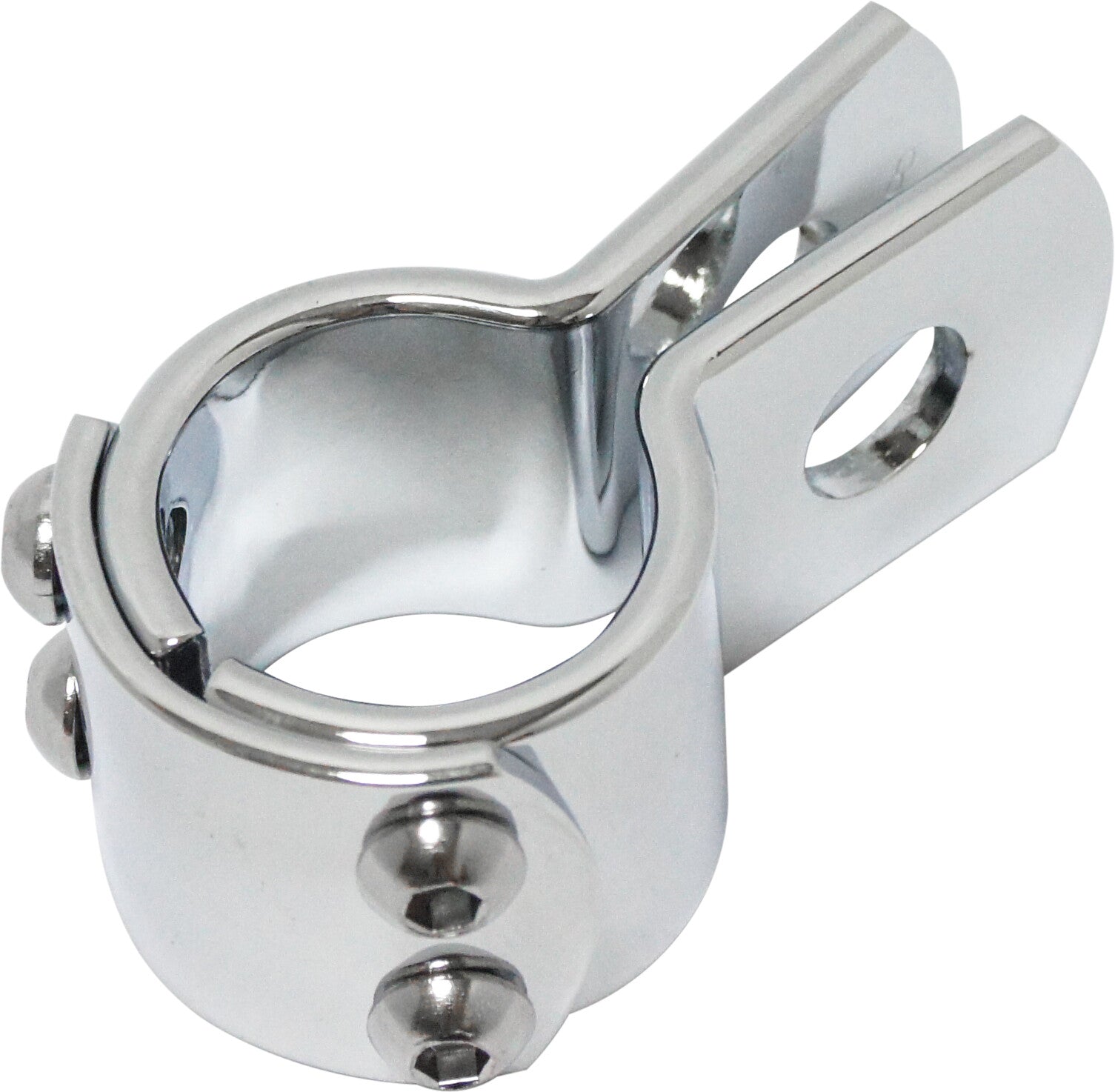 THREE PIECE FRAME CLAMP 1-1/4 CHROME