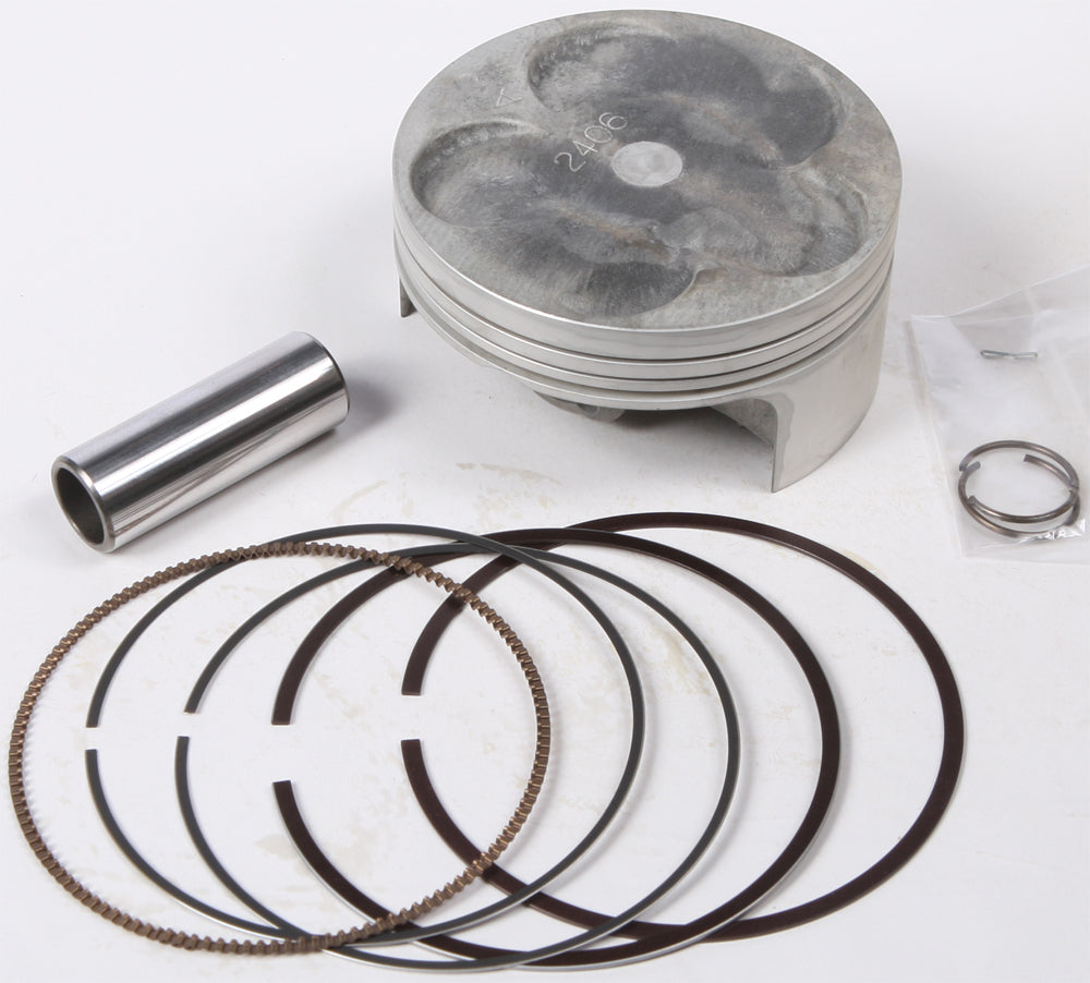 Piston Kit Forged Nikasil Cyl 76.95/Std 12.5:1 Gas/Yam