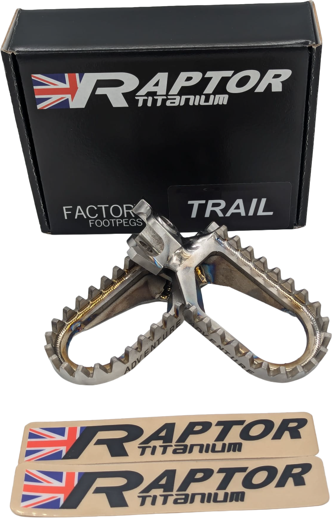 TITANIUM FOOT PEGS ADV PR HON