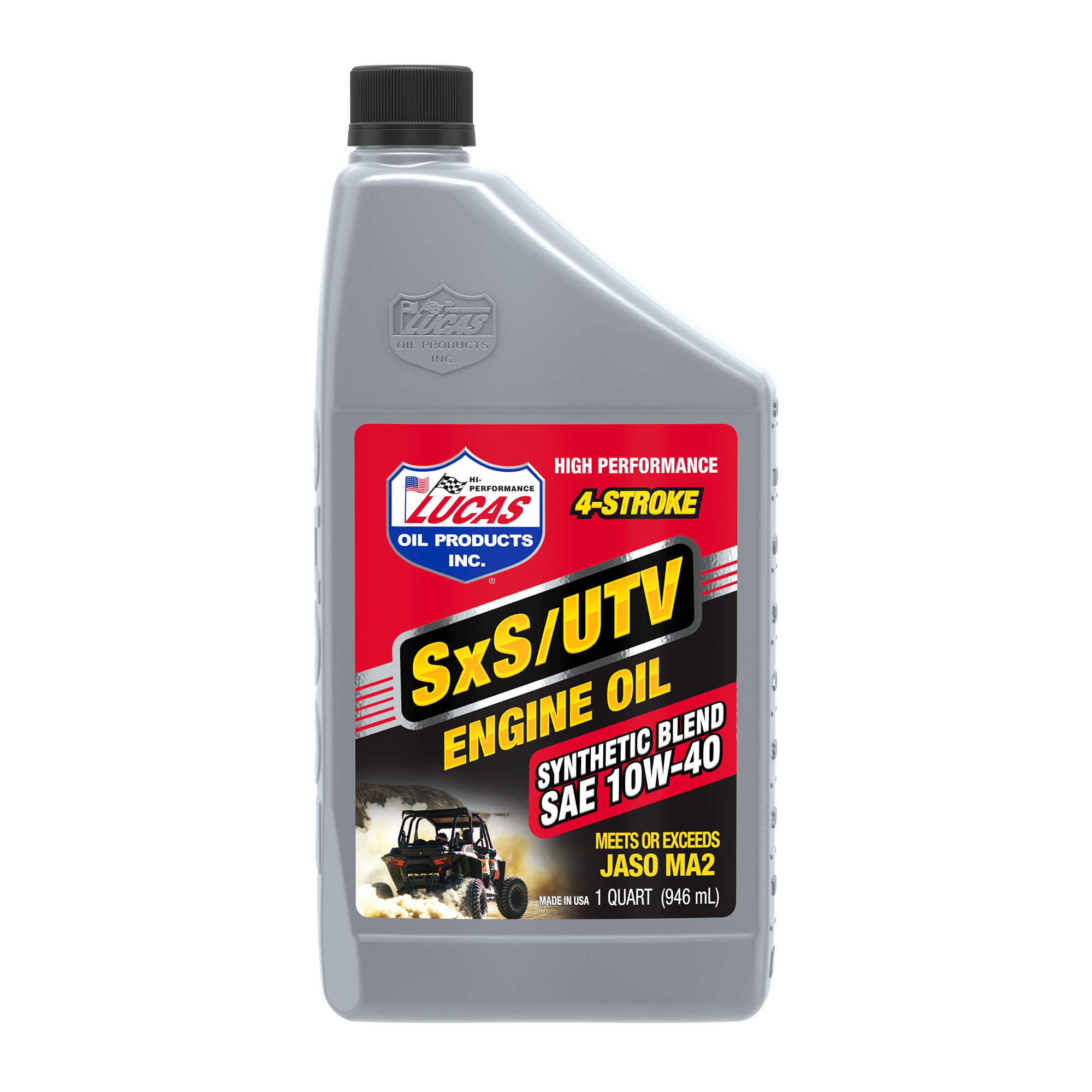 SXS SEMI SYNTHETIC ENGINE OIL 10W40 1 QT (6/CASE SOLD EA)
