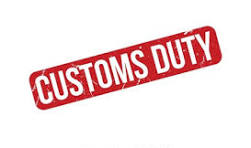 DUTIES - CUSTOMS - TARIFF FEES ARE CUSTOMER RESPONSIBILITY