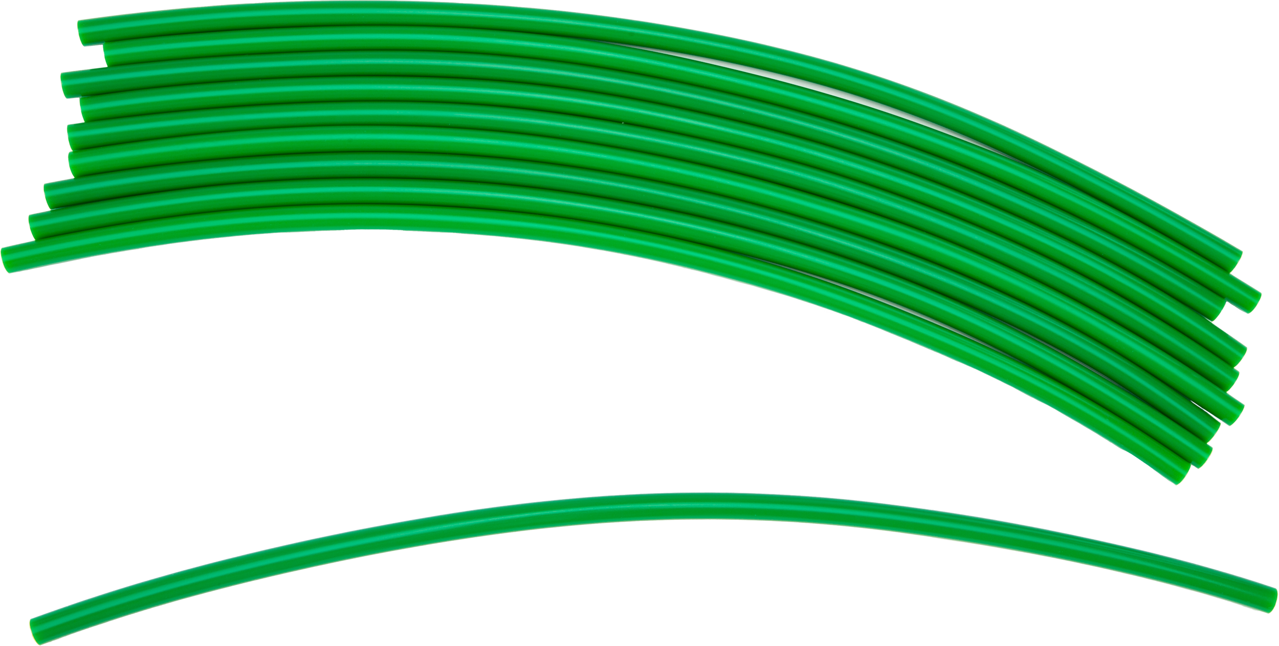 GAS CAP VENT HOSE GREEN 18" 10/PK
