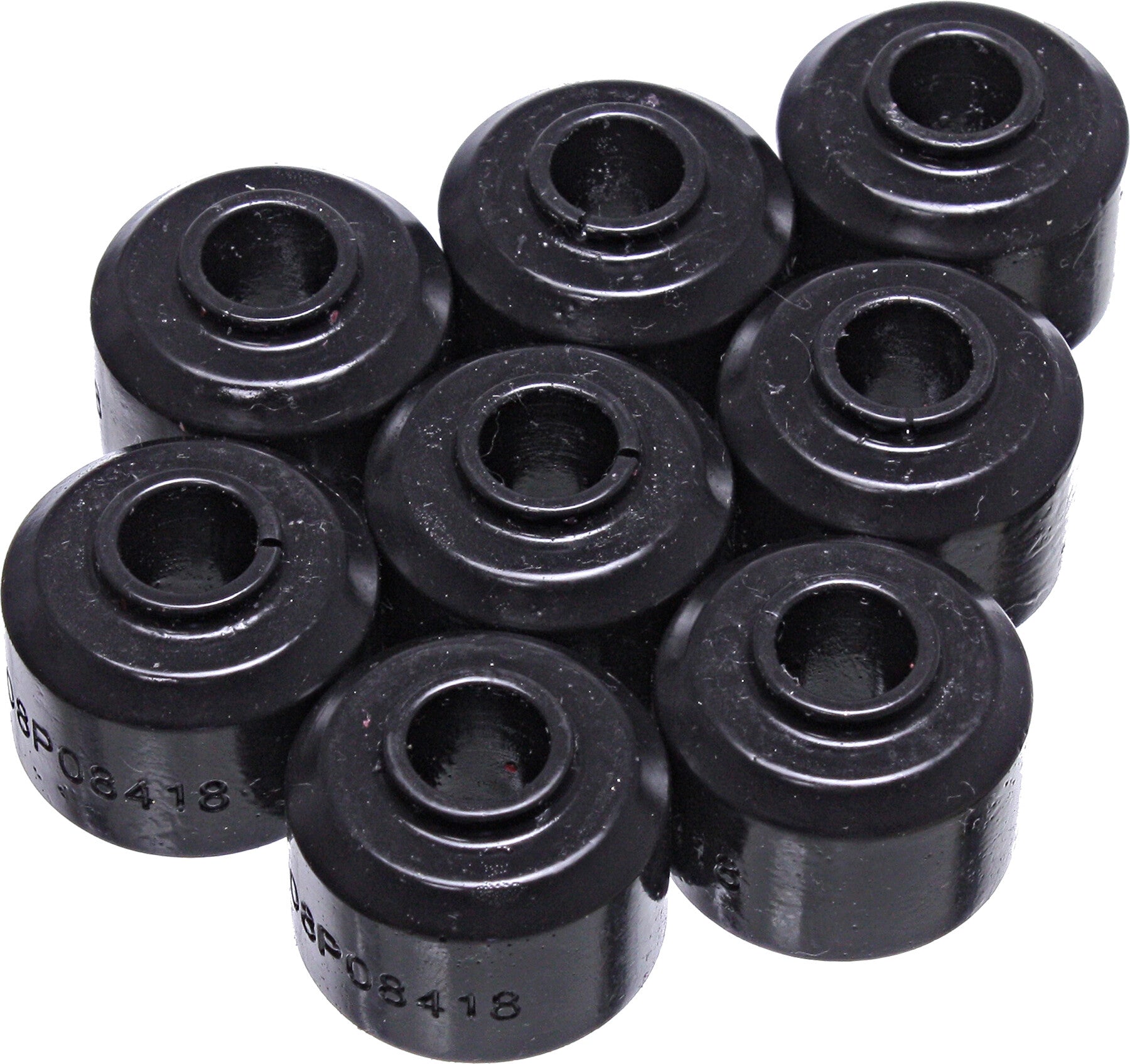 SWAY BAR END BUSHINGS BLACK POL