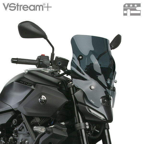 VSTREAM WINDSCREEN PLUS SHORT DARK TINT YAM