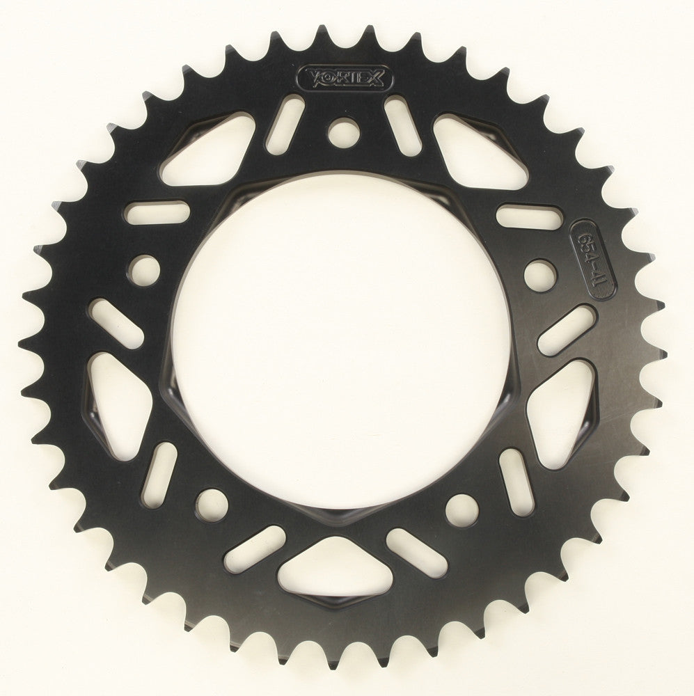 REAR F5 SPROCKET ALUMINUM 41T-525 BLK HC YAM