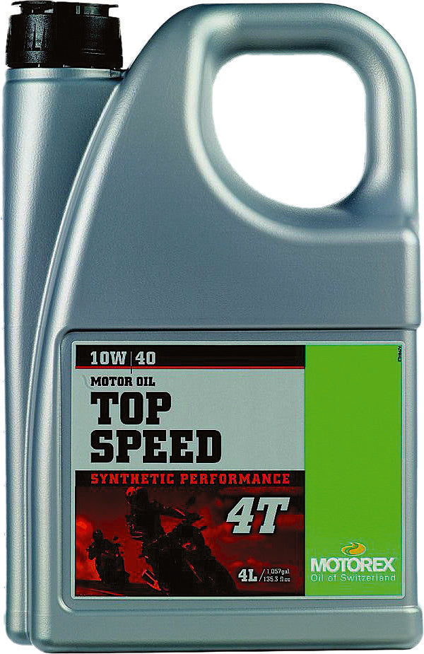 TOP SPEED MOTOR OIL10W40 4T 4L (4/CASE SOLD EA)