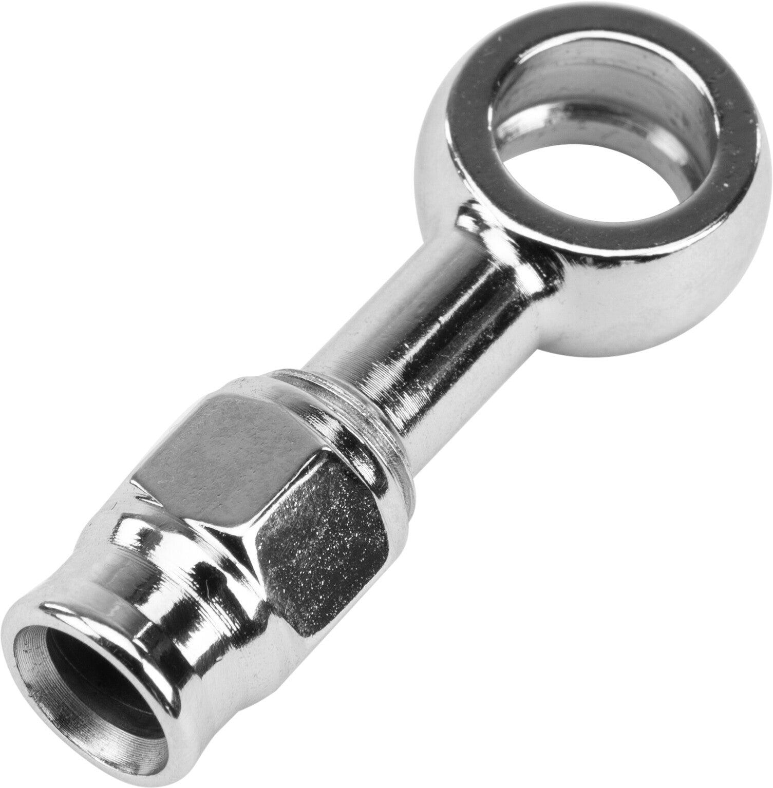 STRAIGHT 3/8 (10MM) BANJO STAINLESS STEEL