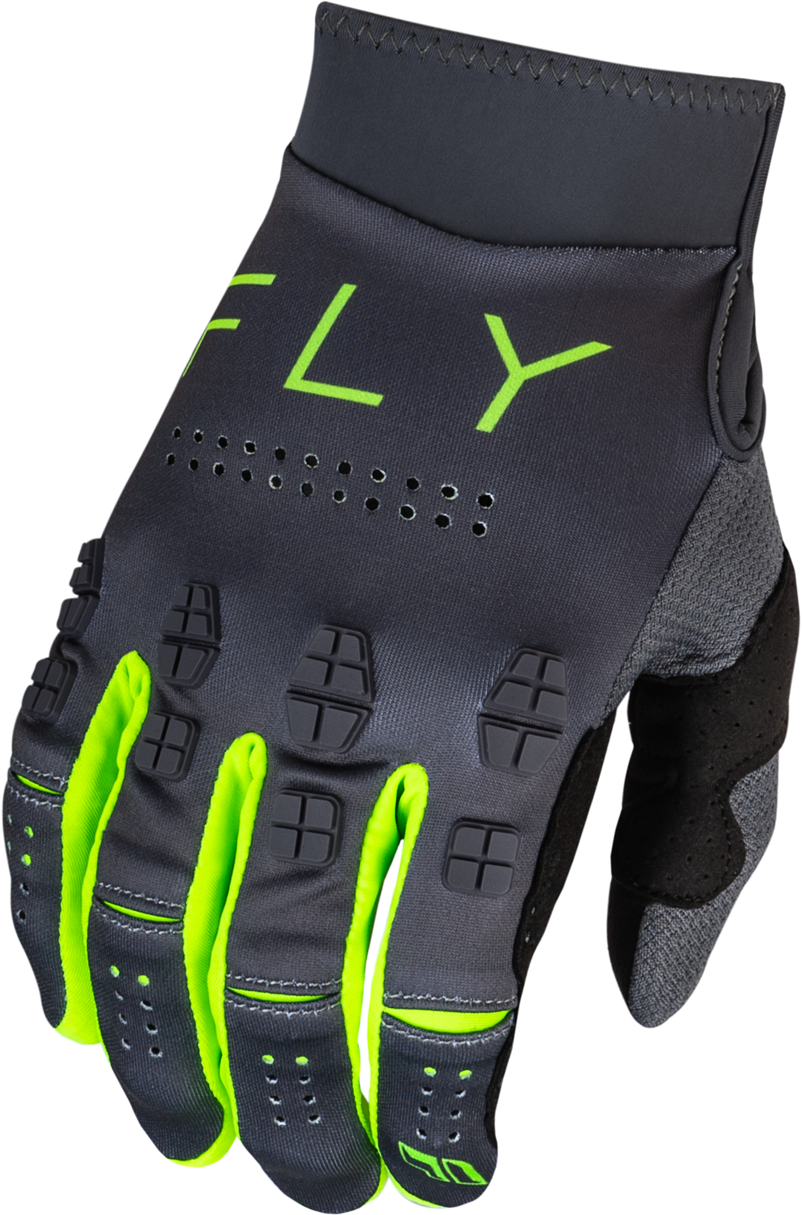 EVOLUTION DST GLOVES CHARCOAL/NEON GREEN SM