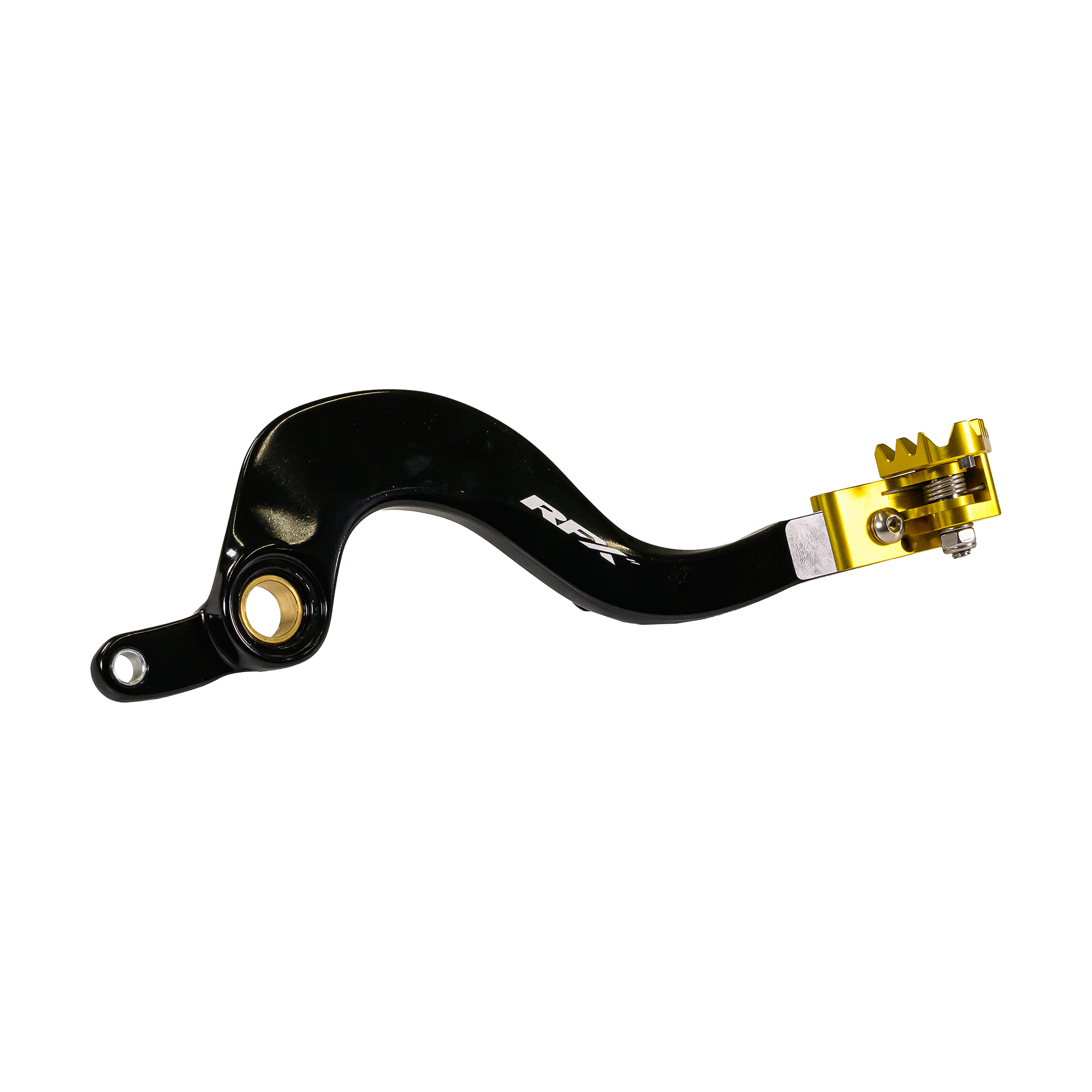 REAR BRAKE PEDAL YELLOW FOLDING-TIP SUZ
