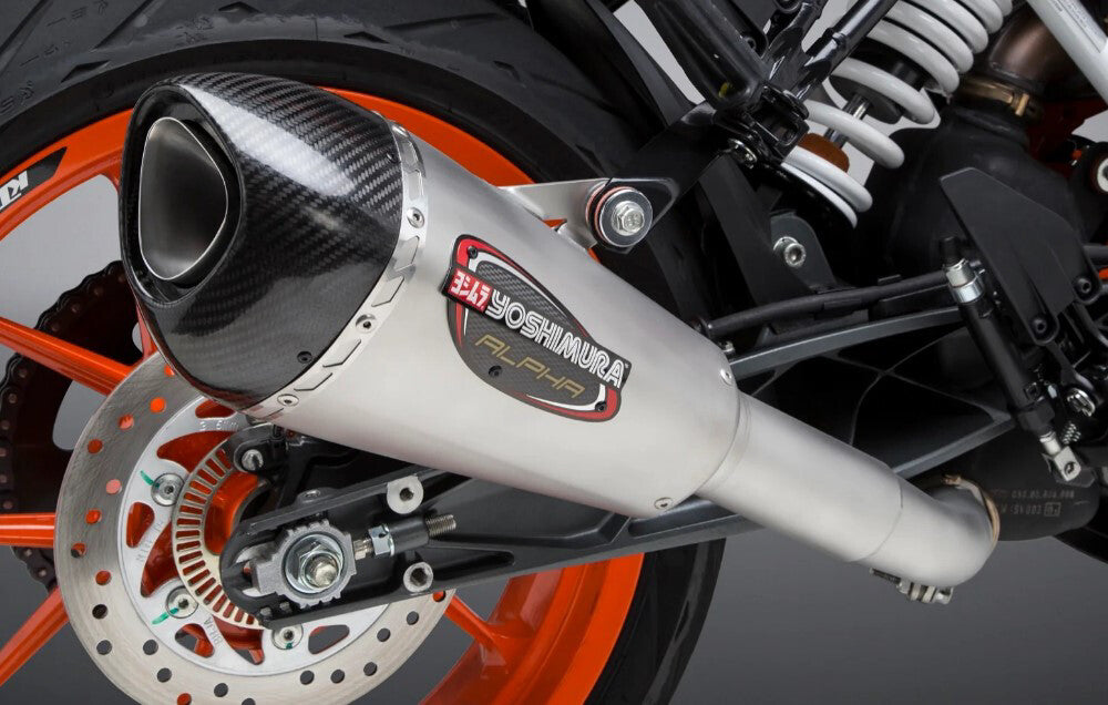 EXHAUST STREET ALPHA-T SLIP-ON SS-SS-CF WORKS #960-1159