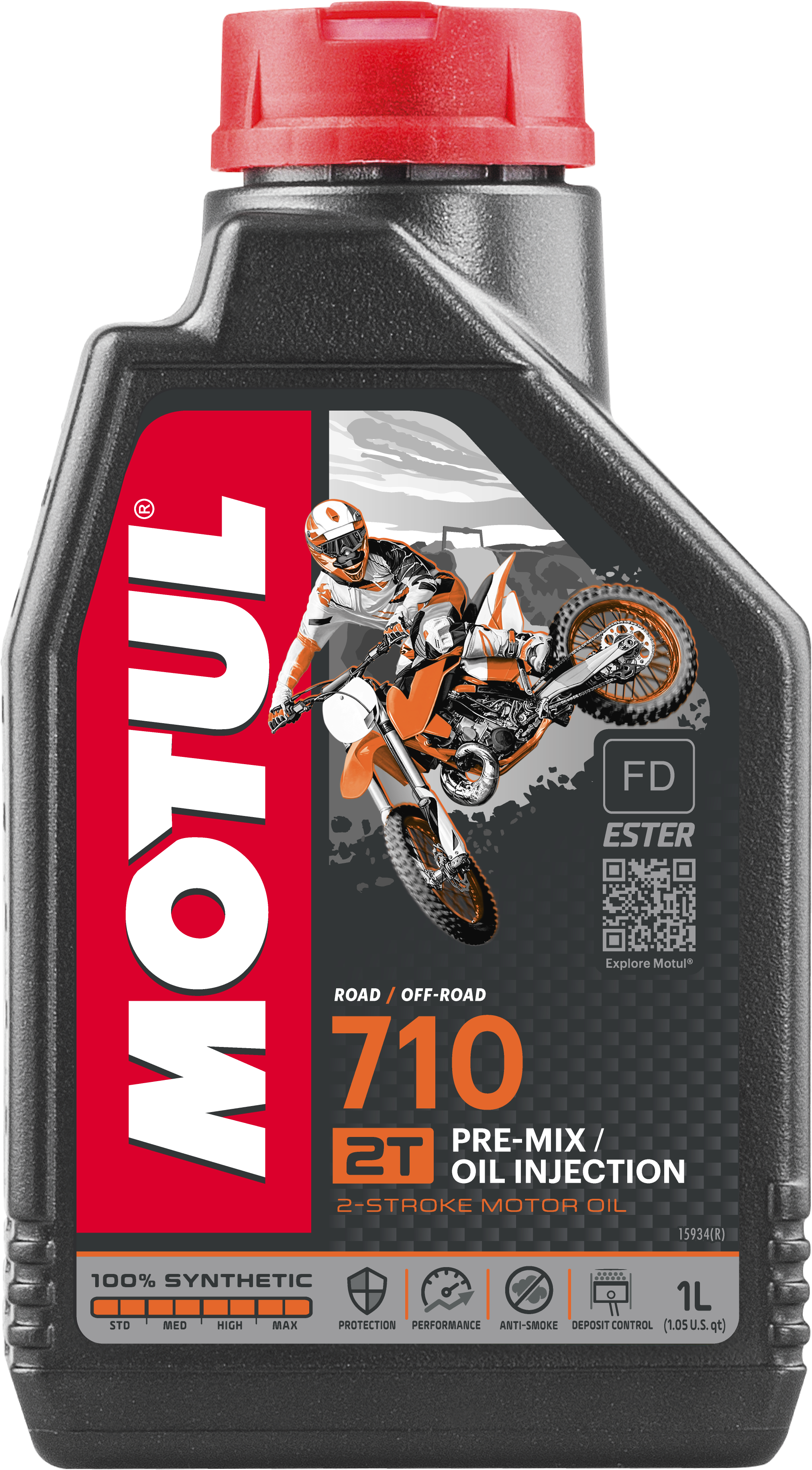 710 RACING PREMIX OIL 2T 1L 12/CASE