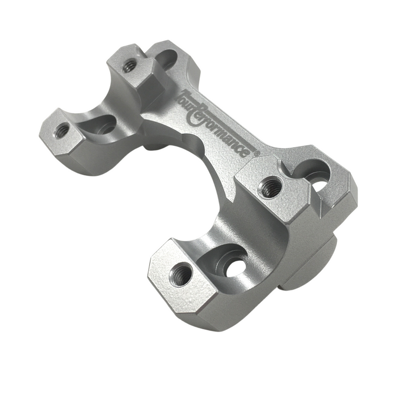 HANDLEBAR RISERS SILVER YAM