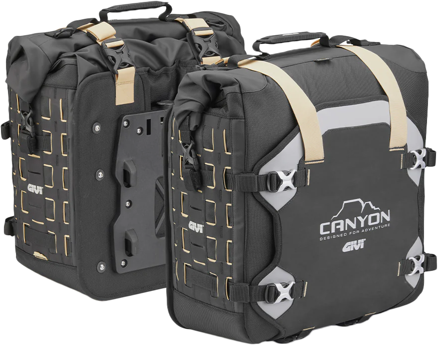 Gravel-T and Canyon Bags