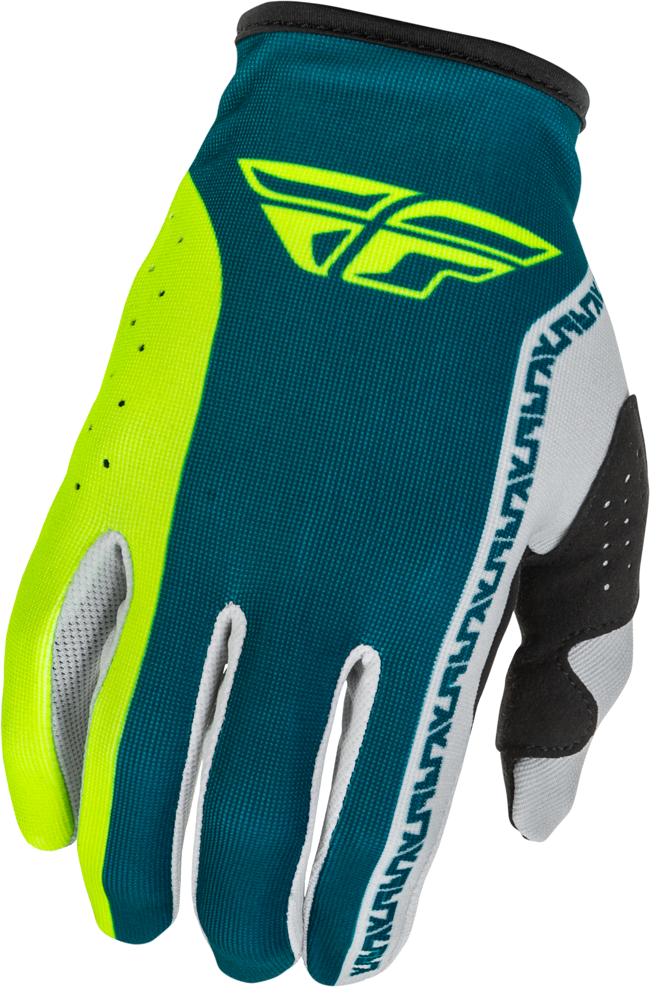 LITE GLOVES GREY/LIME/TEAL XS