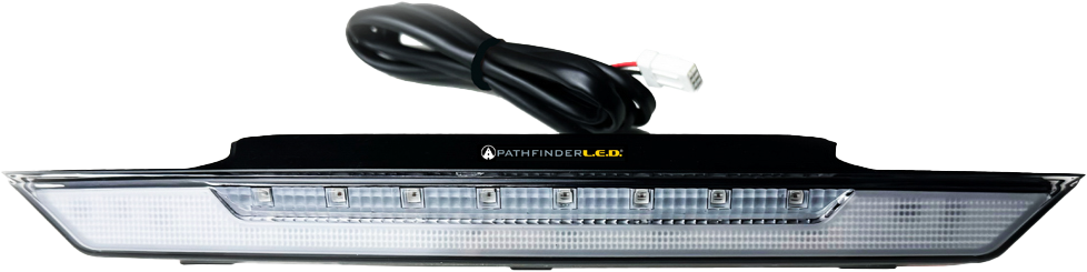 TAIL LIGHT/FLASH BRAKE LIGHT CLEAR LENS HON