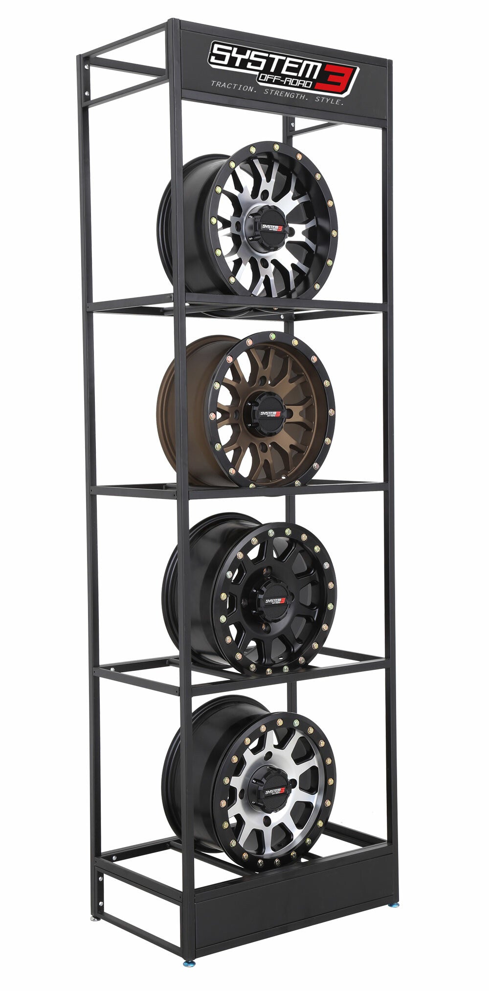 SYSTEM 3 WHEEL DISPLAY BLACK