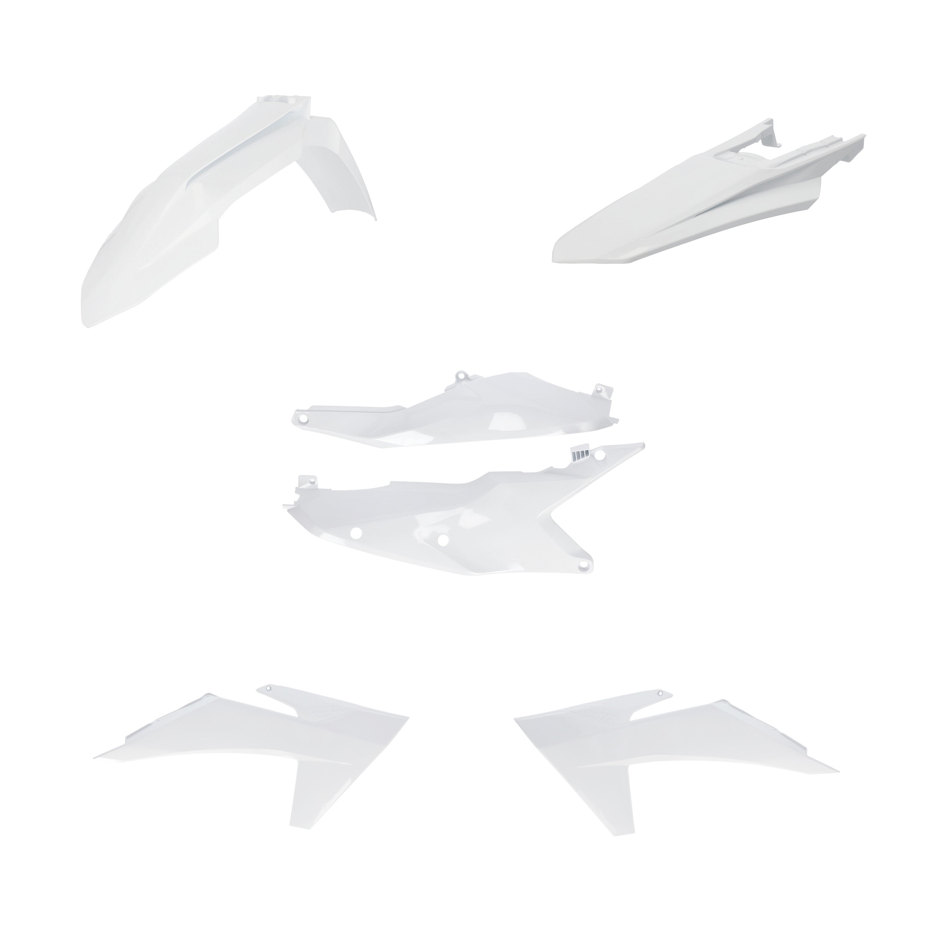 PLASTIC KIT KTM WHITE