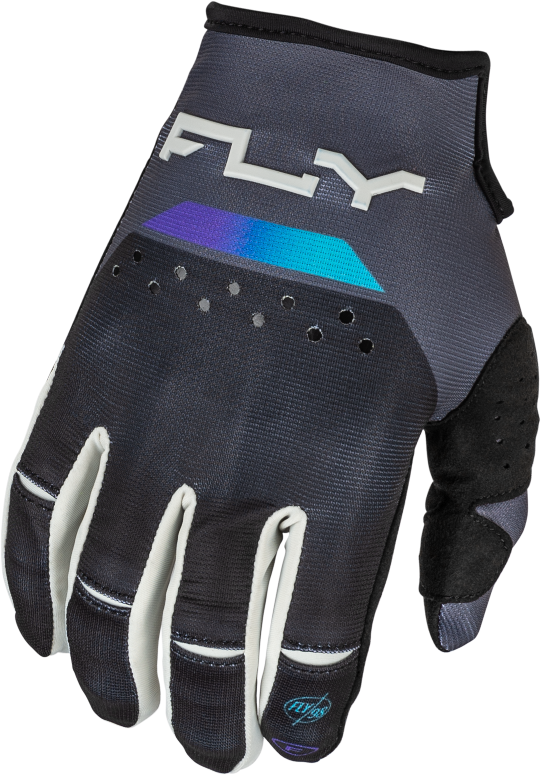 KINETIC RELOAD GLOVES CHARCOAL/BLACK/BLUE IRIDIUM MD