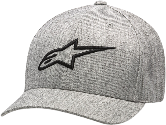 AGELESS CURVE HAT GREY HEATHER/BLACK SM/MD