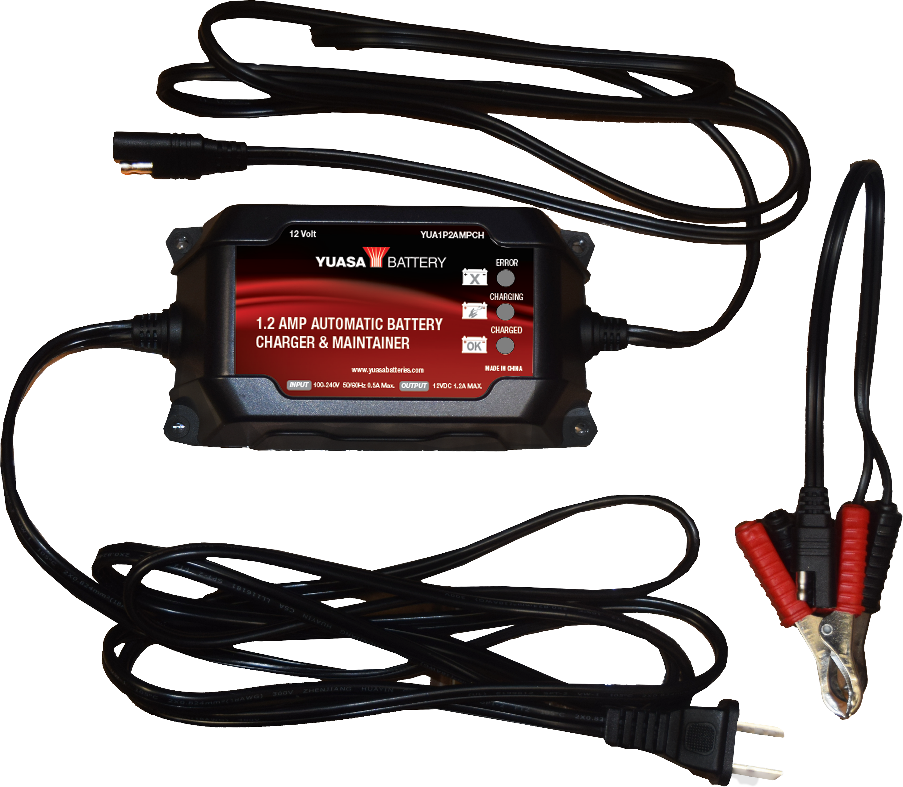1.2 AMP CHARGER & MAINTAINER (12V)
