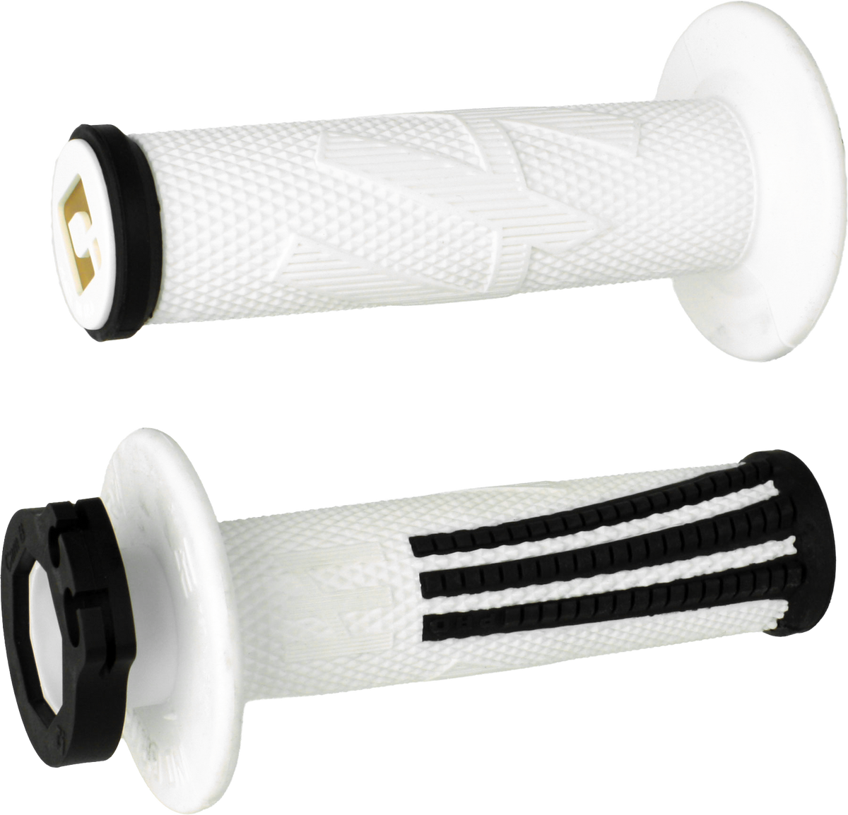 EMIG PRO V2 LOCK-ON GRIP WHITE/BLACK