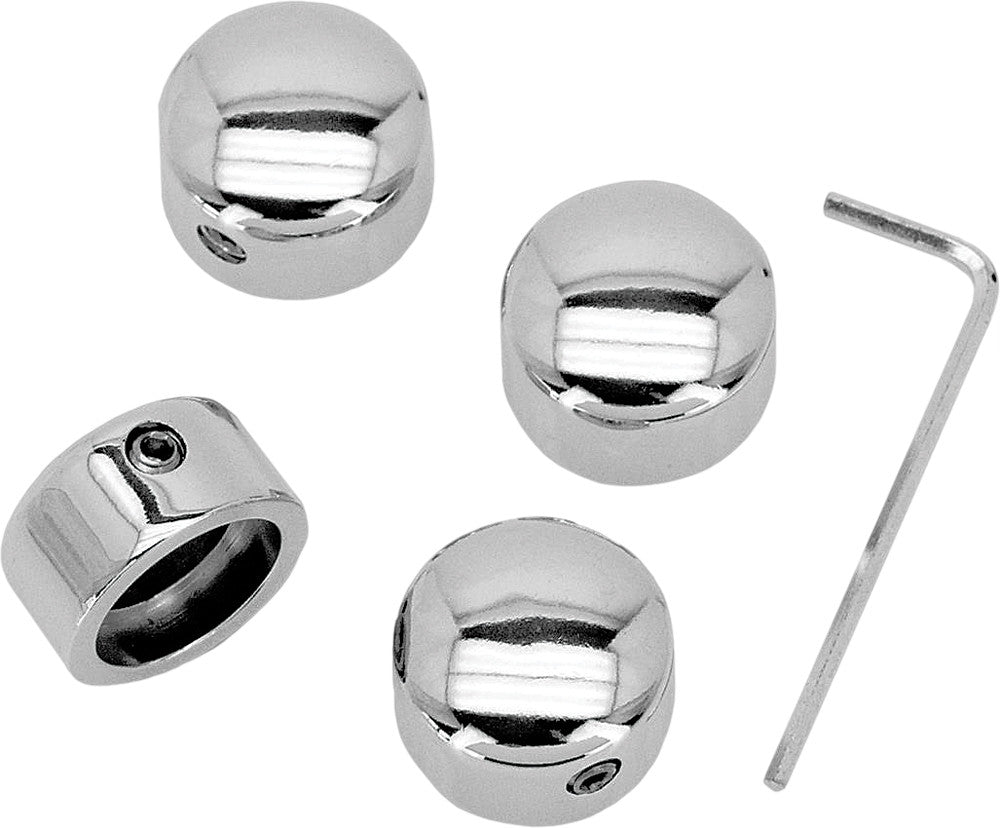 HEAD BOLT COVERS CHROME 4-PK