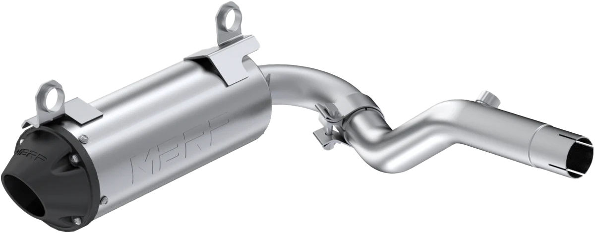 SINGLE SLIP-ON SYSTEM W/ 5" PERFORMANCE MUFFLER BLK TIP