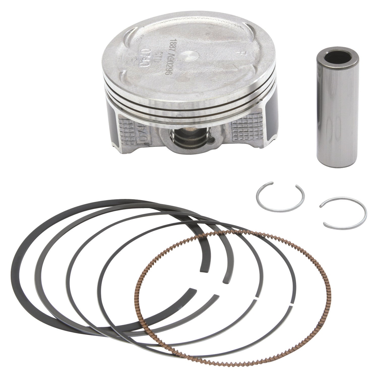PISTON KIT CAST 84.96/STD 10.7:1 KAW